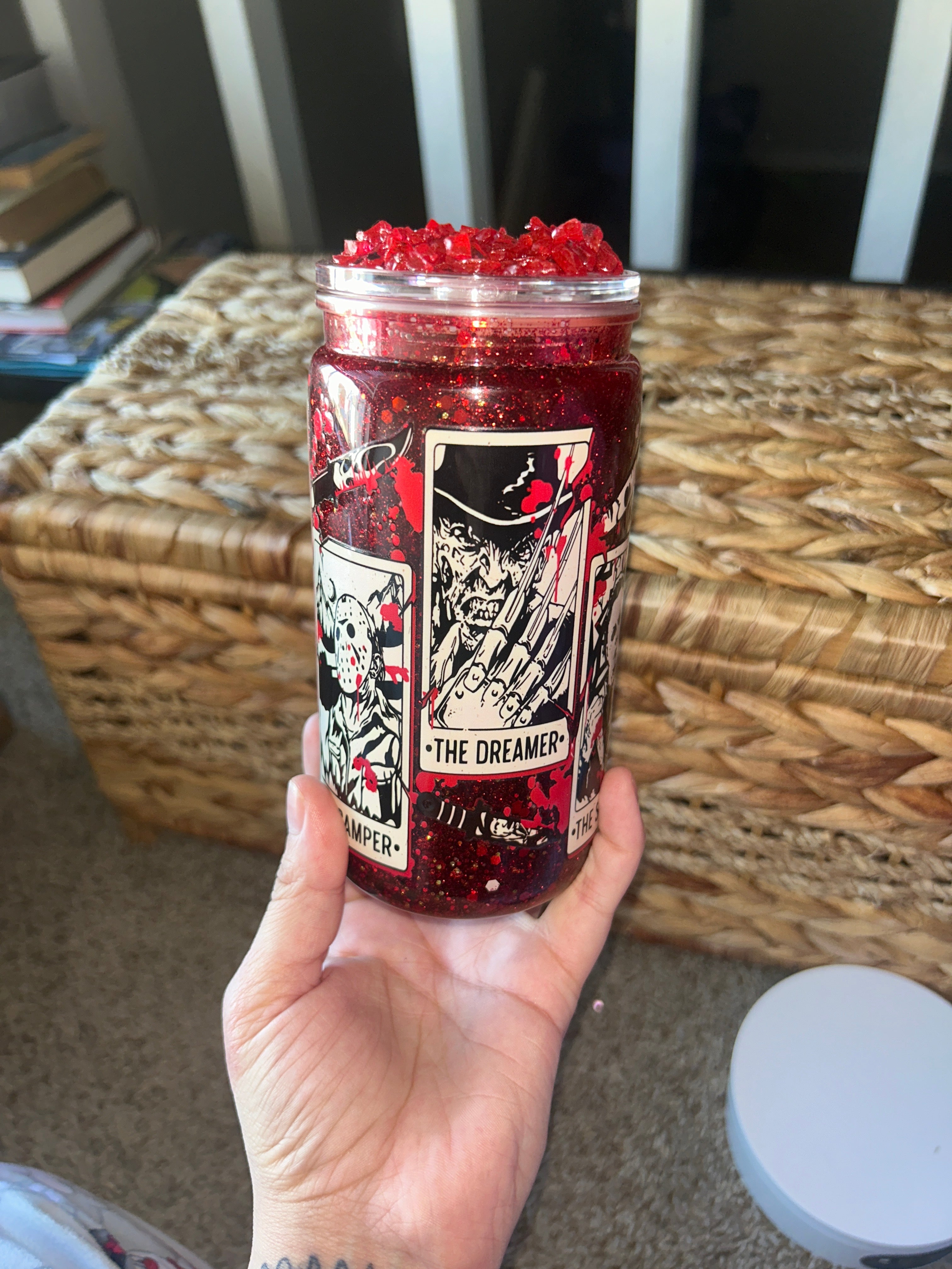 16 oz Halloween themed