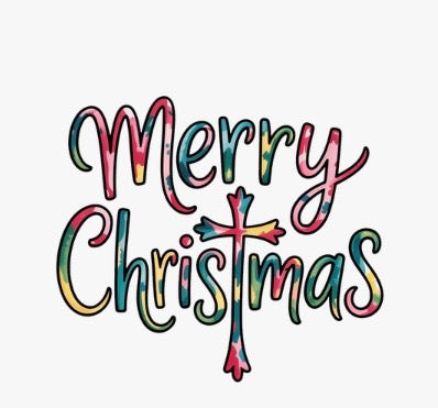 Colorful Merry Christmas