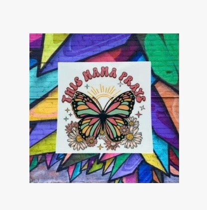 This mama Prays butterfly